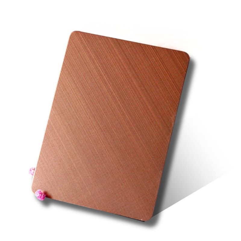 Cross Hairline Copper