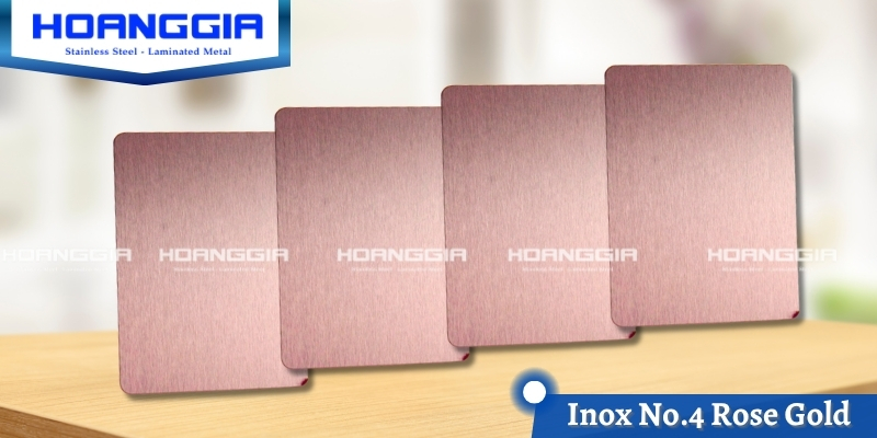 Khái niệm về Inox No4 Rose Gold